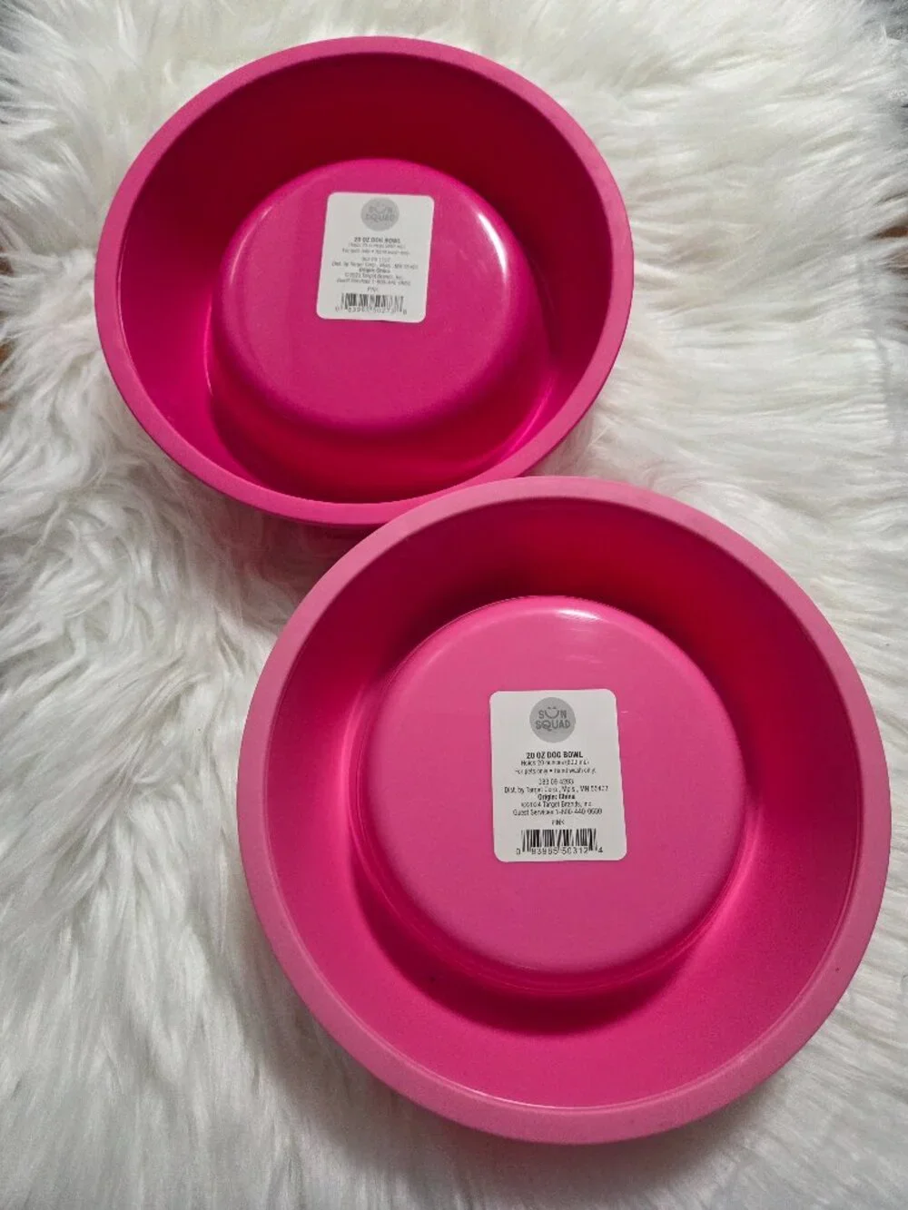 Sun Squad Set of 2 Dog Bowls